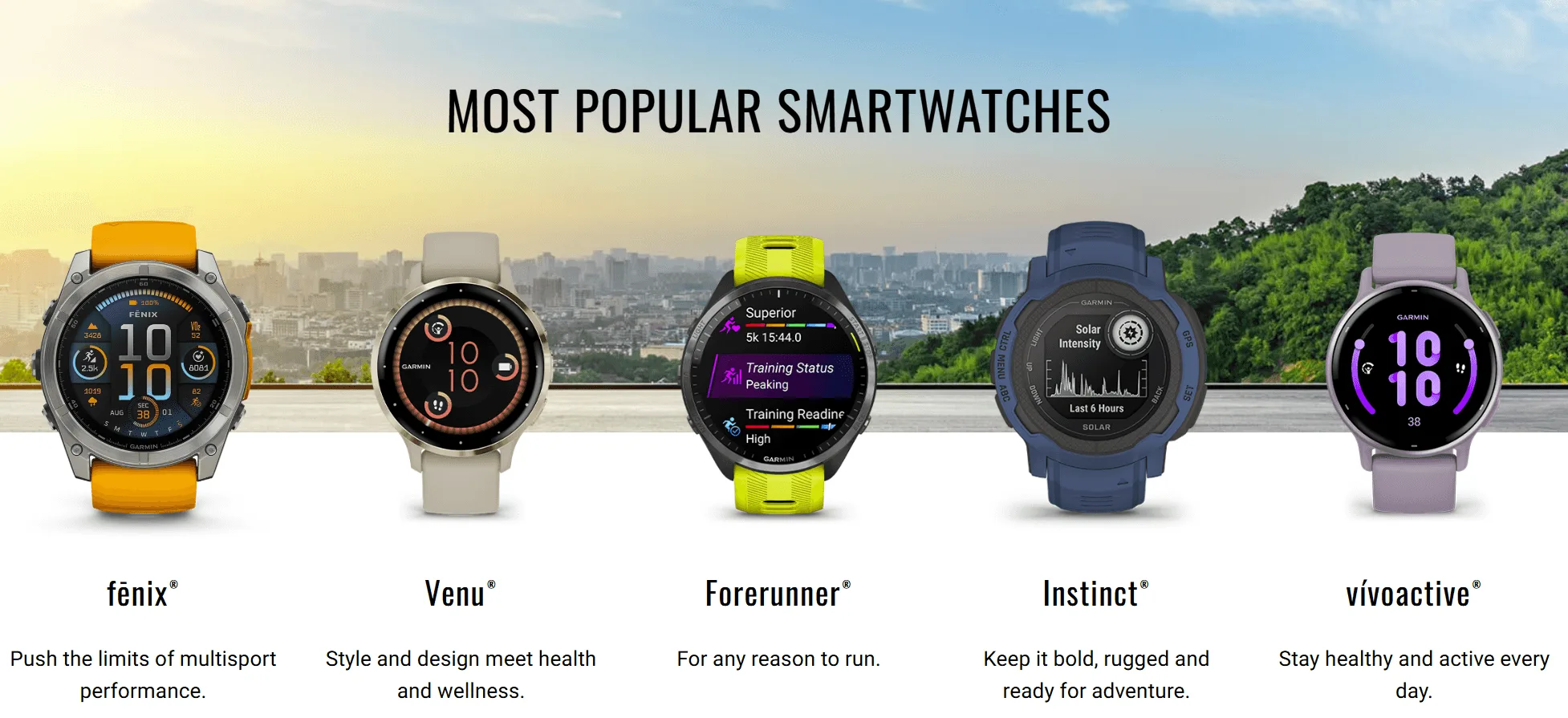 Every Garmin Smartwatches Most Popular Table Comparison DIY Comparison tool
