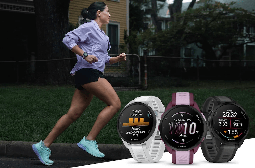 Garmin forerunner 165 hero