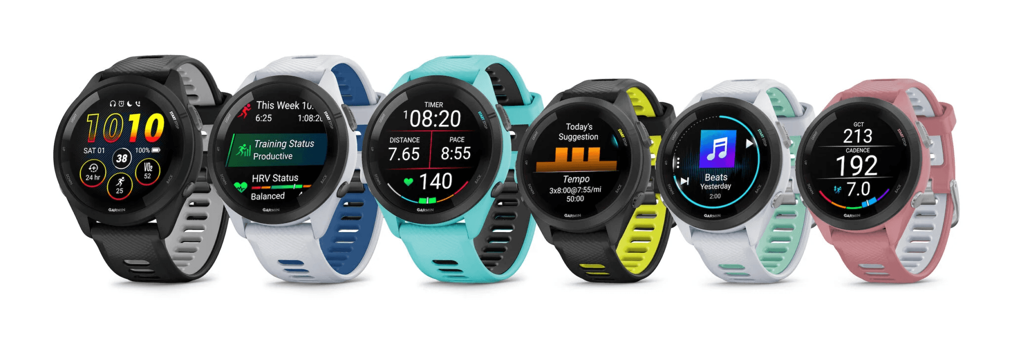 Garmin forerunner x65 range