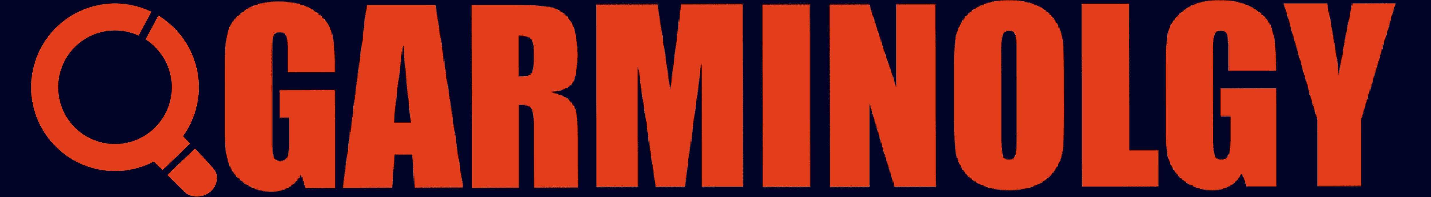 Garminology Logo icon and text