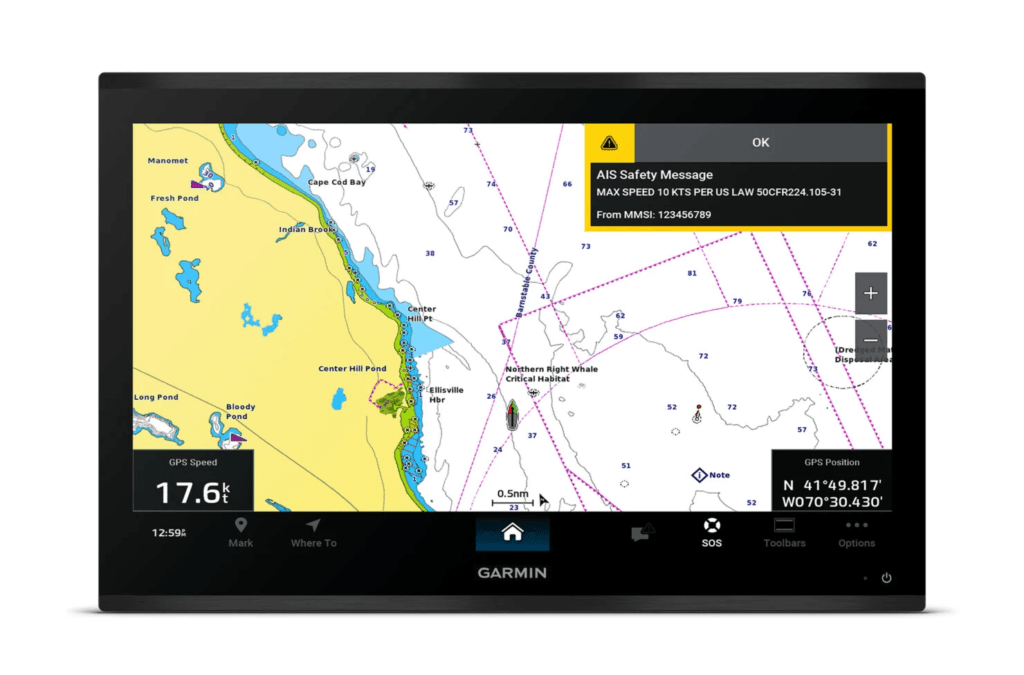 Garmin AIS Warning hero